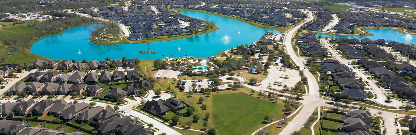 missouri city, tx residential aerial